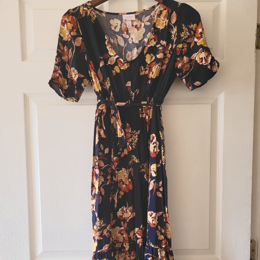 Flower print dress